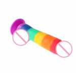 Dildo Yeain Realista Arcoíris