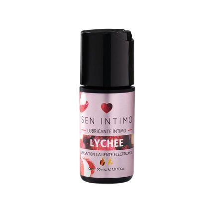 lubricante intimo sensación caliente lychee