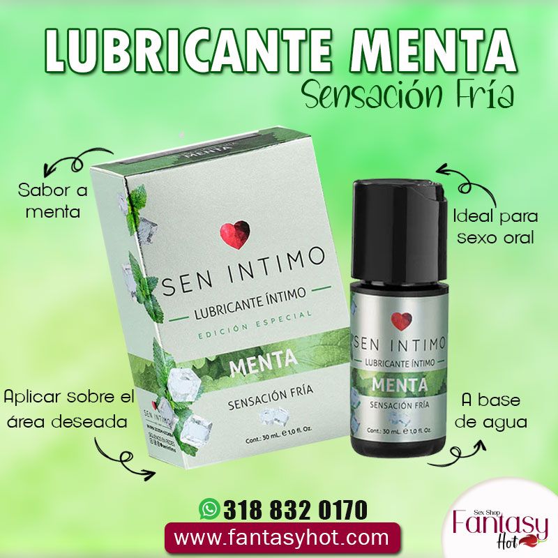 lubricante intimo menta fria