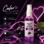 lubricante caliente sabores 60ml