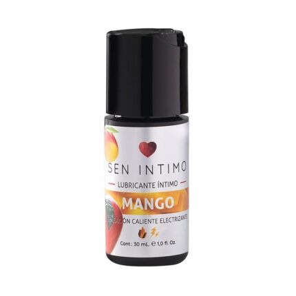 Lubricante íntimo Mango Sensación Caliente Electrizante X 30 ml Sen Íntimo