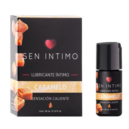 Lubricante Íntimo Caramelo Sensación Caliente x 30 ml Sen Íntimo