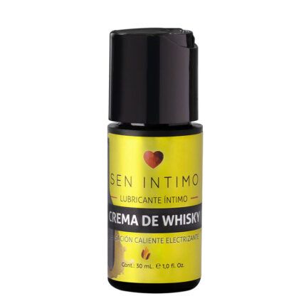 Lubricante Íntimo Crema de Whisky Sensación Caliente electrizante x 30 ml Sen Íntimo