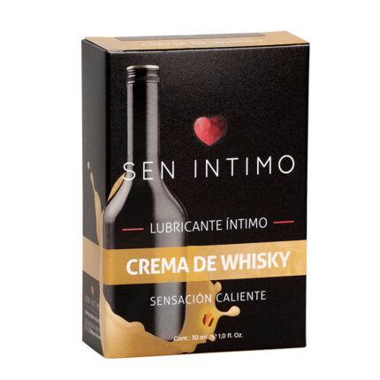 Lubricante Íntimo Crema de Whisky Sensación Caliente x 30 ml Sen Íntimo