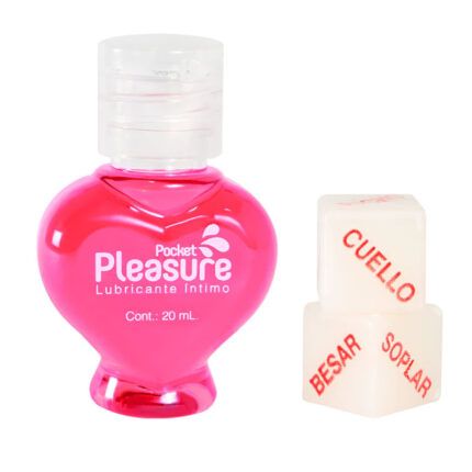 Lubricante íntimo + Dados Eróticos x 20 ml