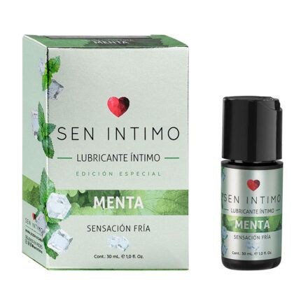 Lubricante Íntimo Menta Sensación Fría x 30 ml Sen Íntimo