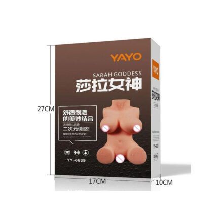 Masturbador Masculino Torso Realista 3D