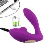 Vibrador Succionador Mary Doble Estimulación - Recargable