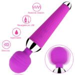 Micrófono Vibrador Masajeador Recargable