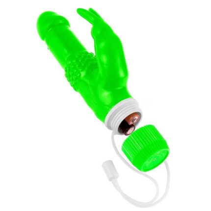 Vibrador Neon Rabbit - Verde