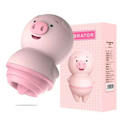 Cerdito vibrador recargable