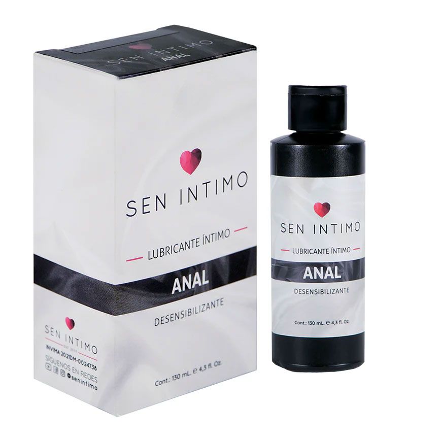 lubricante-anal-130ml Lubricante Anal Desensibilizante X 130 Ml Sen Intimo