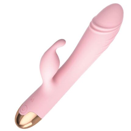 Vibrador con Estimulador Rotacion 360°