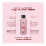 Crema Humectante Sexy con Attract 125ml
