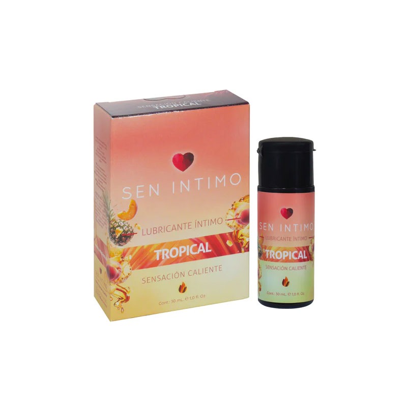 Lubricante Caliente con Sabor Tropical 30 ml