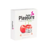 Lubricante Cereza + Dados x 20 ml Pocket Pleasure
