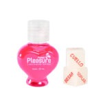Lubricante intimo Frambuesa + Dados x 20 ml by Pocket Pleasure