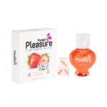 Lubricante Fresa + Dados x 20 ml Pocket Pleasure