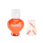 Lubricante Fresa + Dados x 20 ml Pocket Pleasure