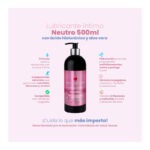 Lubricante intimo Neutro con acido Hialuronico y Aloe Vera 500ml