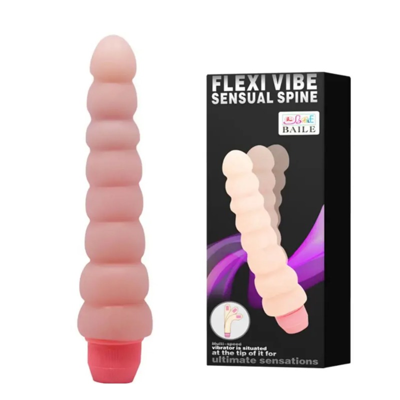 vibrador-flexi-spine-bolitas Vibrador Flexible Sensual Spine